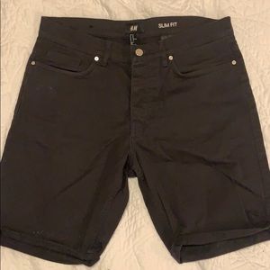 H&M Slim fit jean shorts